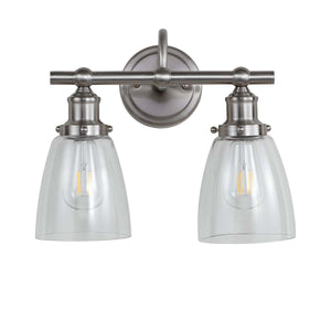 Safavieh Layton Two Light Bathroom Sconce, SCN4045