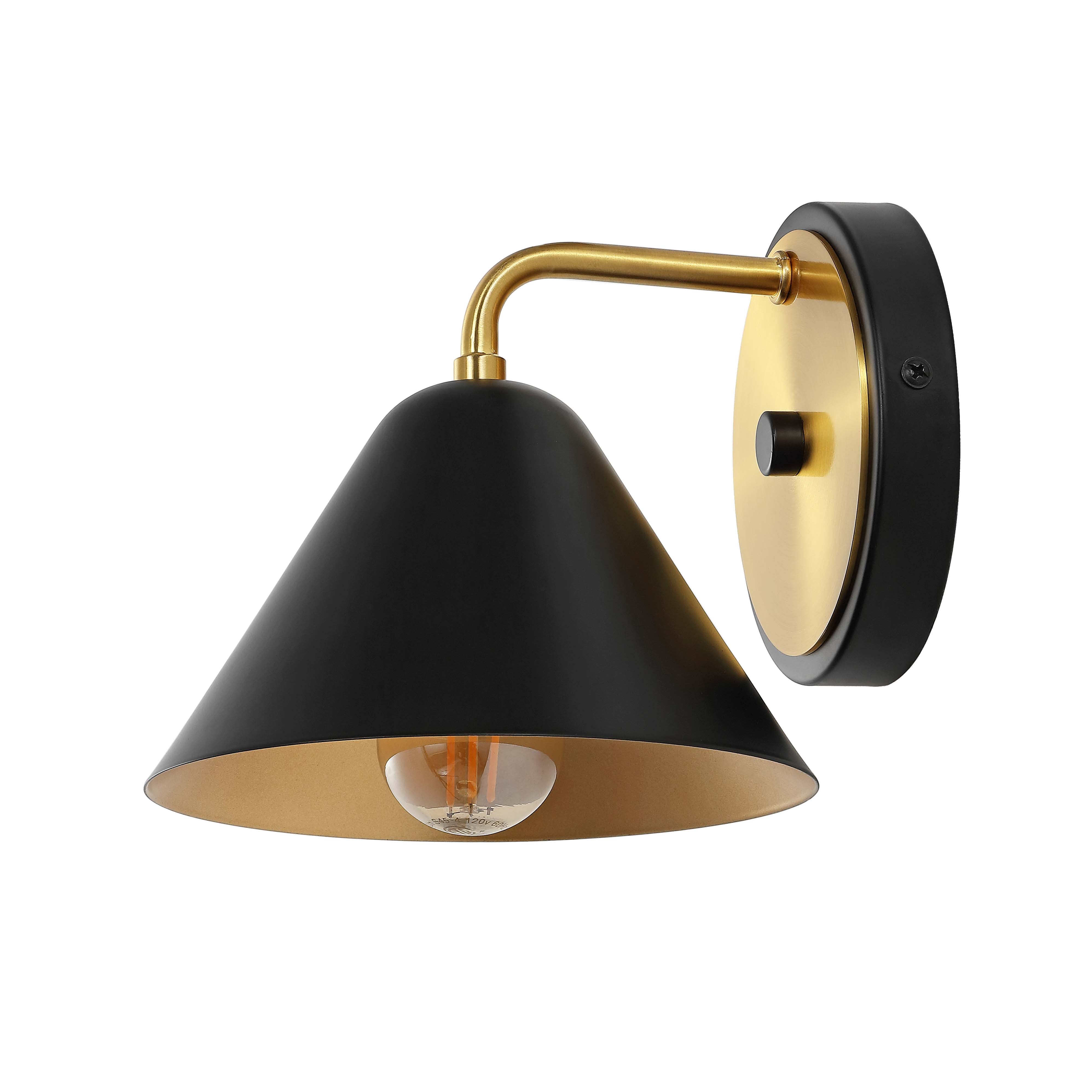 Black/Satin Brass - Black/Satin Brass