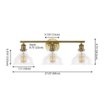 Brass Gold / Clear - Brass Gold / Clear