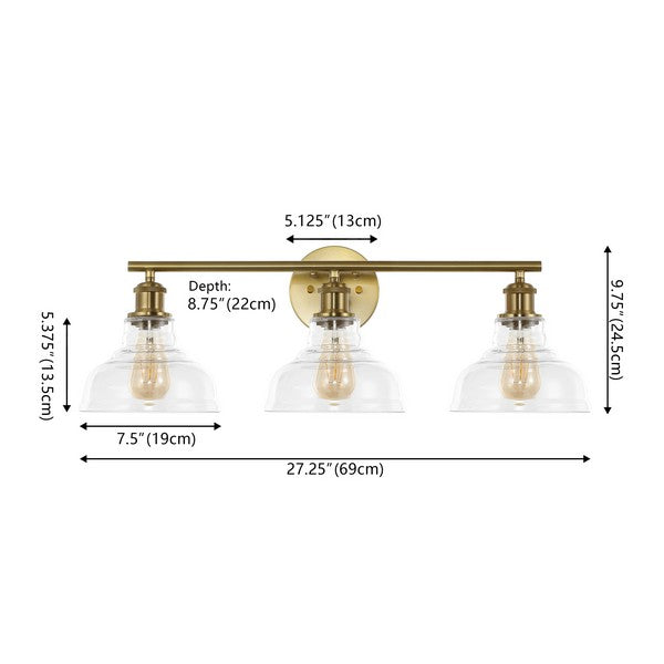 Brass Gold / Clear - Brass Gold / Clear