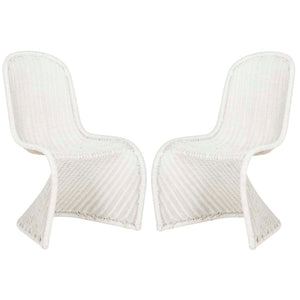 Safavieh Tana Wicker Side Chair (Set of 2), SEA8009