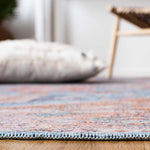 Safavieh Serapi Machine Washable 582 Rug, SEP582 - Blue / Rust