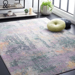 Safavieh Sequoia 101 Rug, SEQ101 - Green / Purple