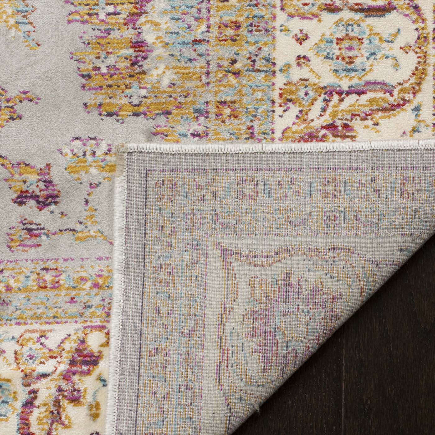 Safavieh Sevilla 811 Rug, SEV811 - Silver / Ivory