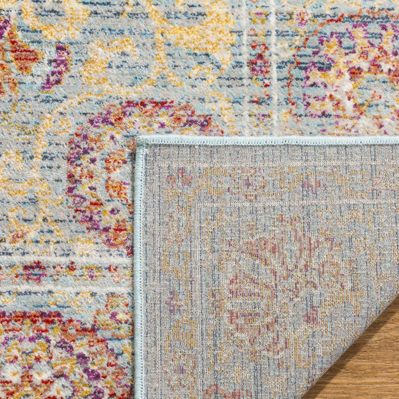 Safavieh Sevilla 812 Rug, SEV812 - Light Blue / Multi