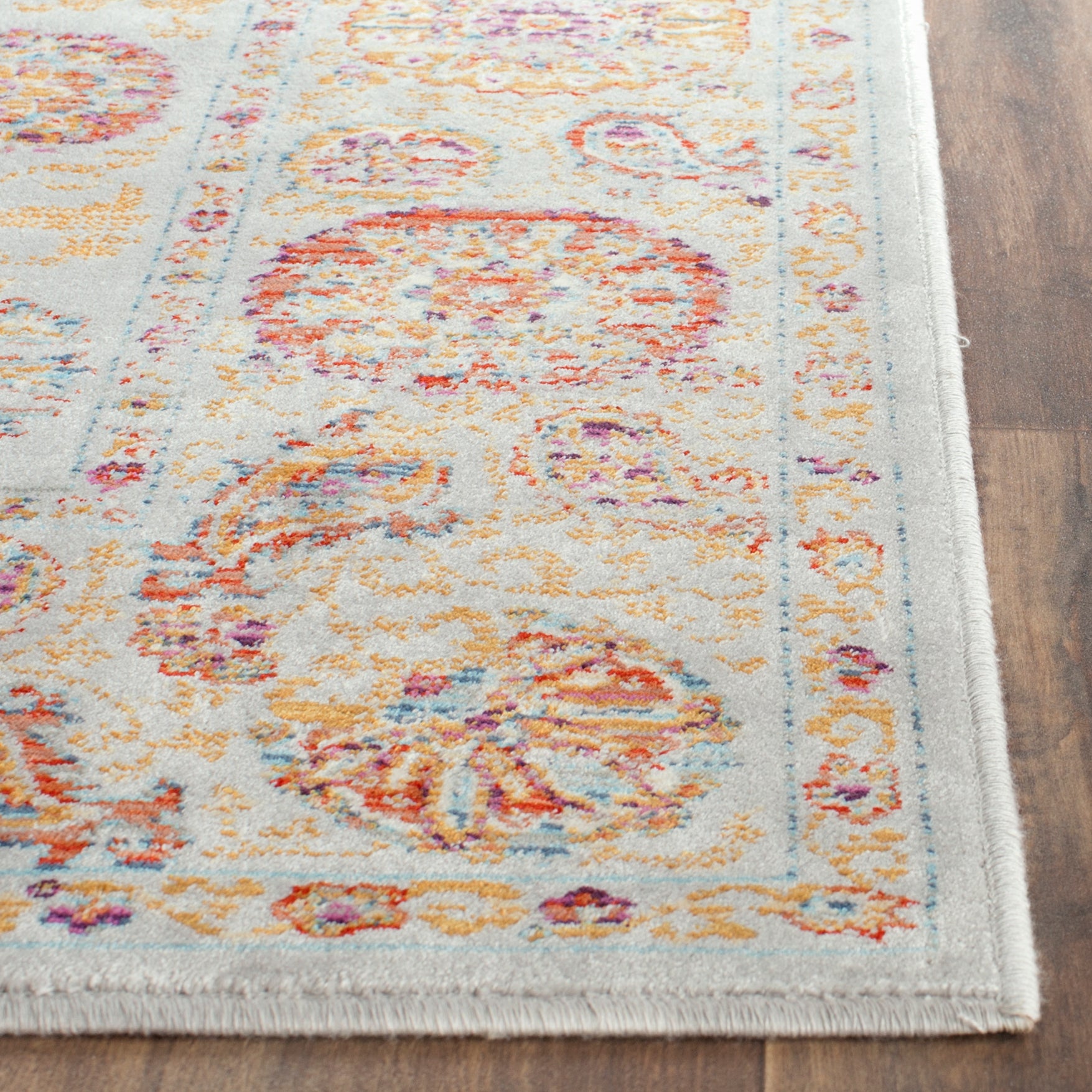 Safavieh Sevilla 812 Rug, SEV812 - Silver / Multi