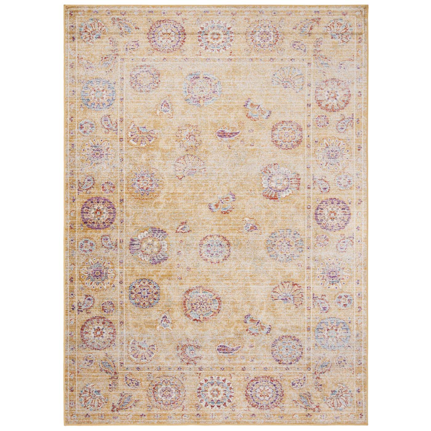 Safavieh Sevilla 812 Rug, SEV812 - Gold / Multi