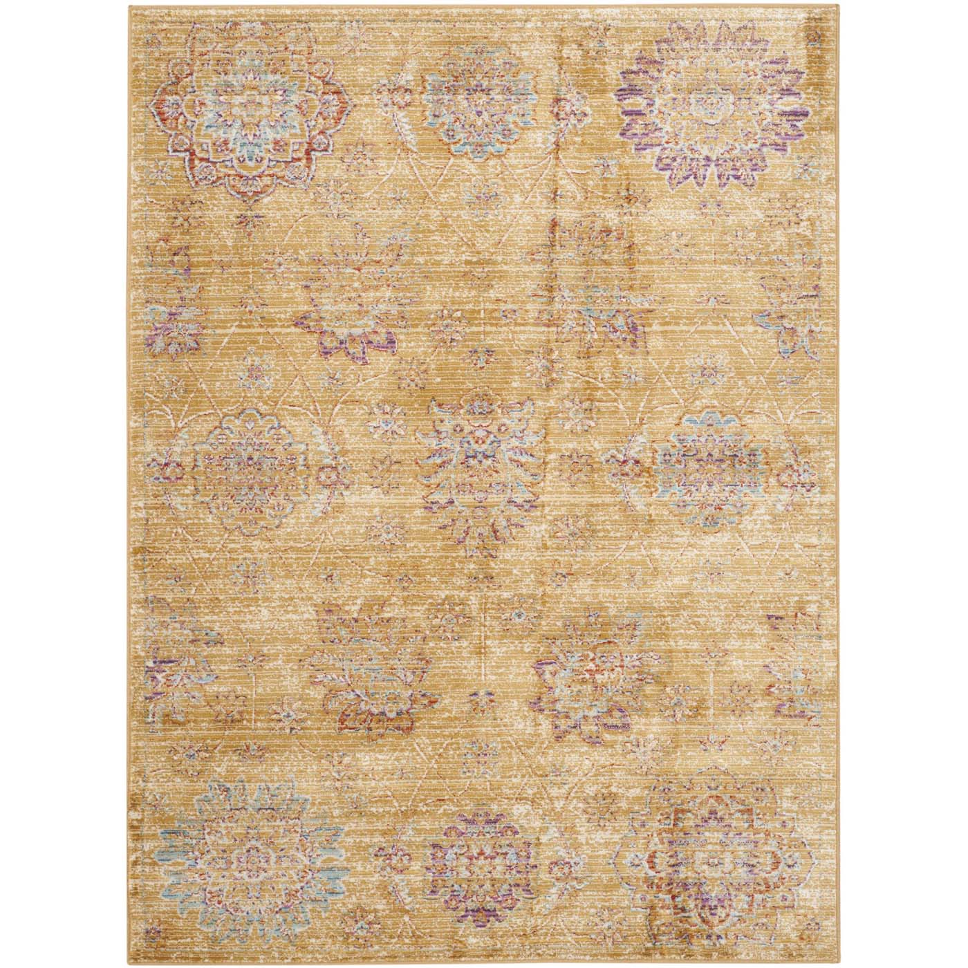 Safavieh Sevilla 814 Rug, SEV814 - Gold / Multi