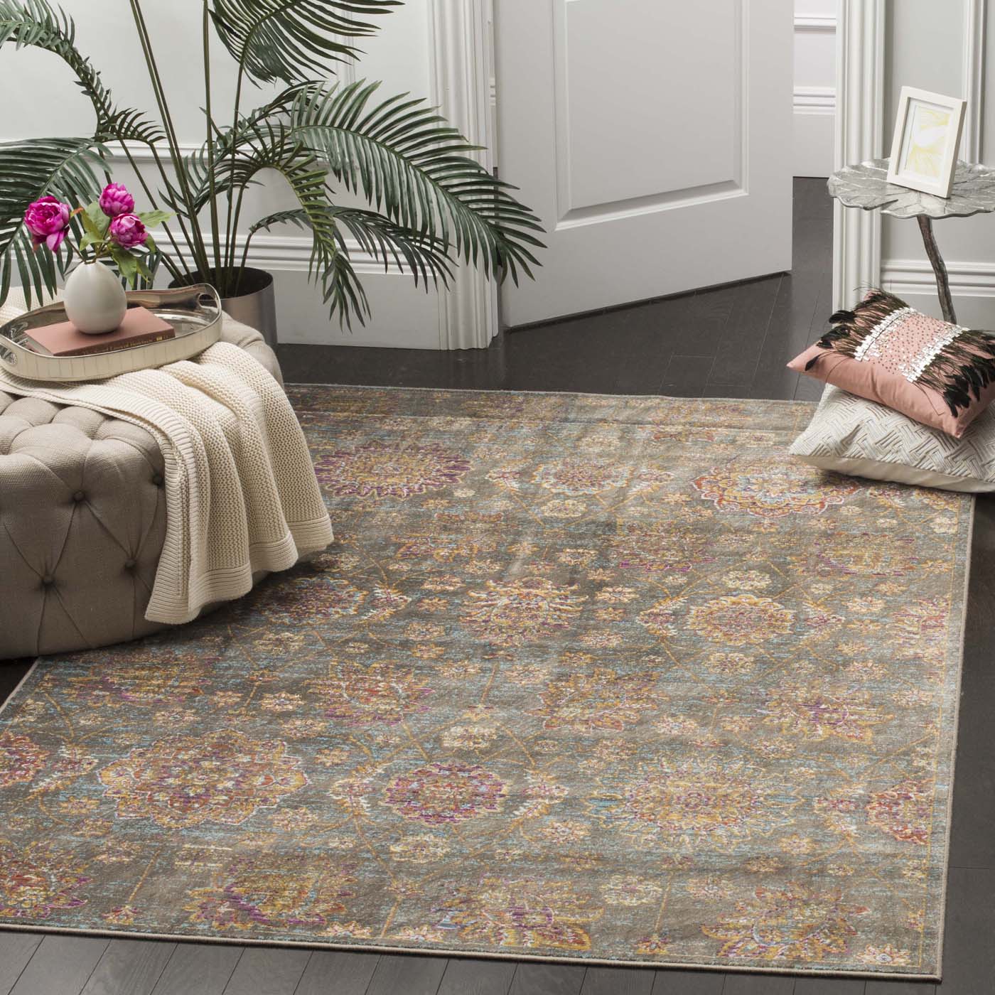 Safavieh Sevilla 814 Rug, SEV814 - Grey / Multi