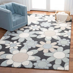 Safavieh Safavieh Kids 923 Rug, SFK923 - Charcoal / Ivory