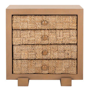 Safavieh Couture Rosario Woven Wood Nightstand, SFV1303