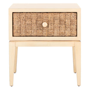 Safavieh Couture Armand Woven Wood Nightstand, SFV1304