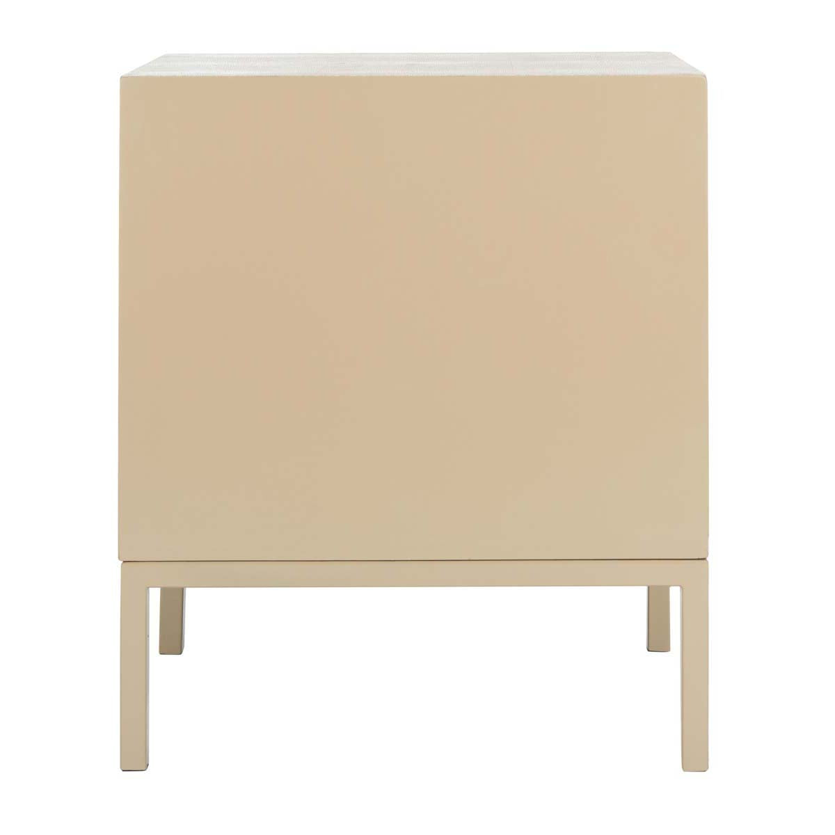Safavieh Couture Camden Faux Shagreen Nightstand - Natural