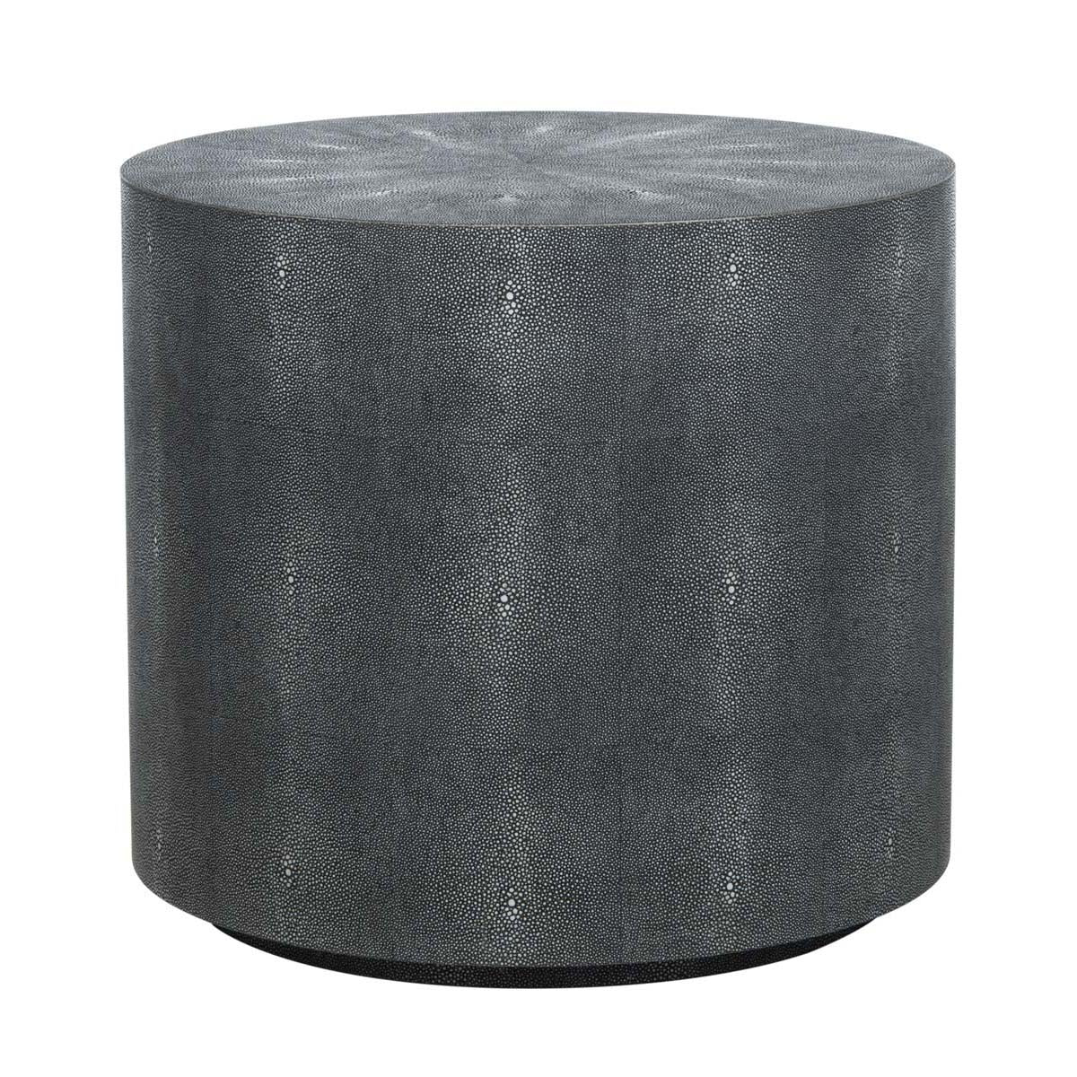 Safavieh Couture Diesel Faux Shagreen End Table - Black