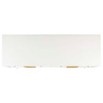 Safavieh Couture Madden Retro Dresser - White / Brass