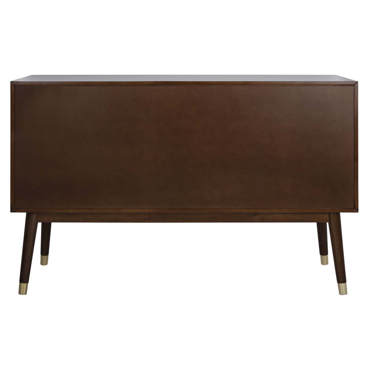 Safavieh Couture Madden Retro Dresser - Walnut / Brass
