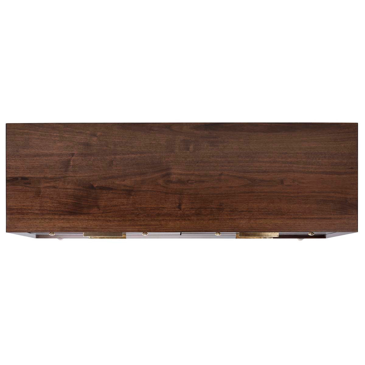 Safavieh Couture Madden Retro Dresser - Walnut / Brass