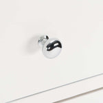 Safavieh Couture Madden Retro Dresser - White / Silver