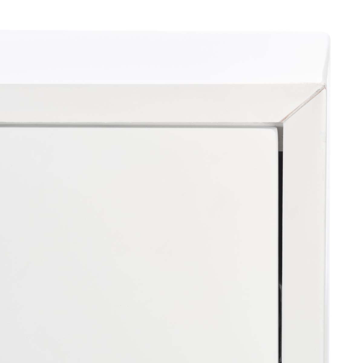 Safavieh Couture Madden Retro Dresser - White / Silver