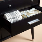 Safavieh Couture Madden Retro Dresser - Black / Silver