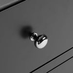 Safavieh Couture Madden Retro Dresser - Black / Silver