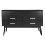 Safavieh Couture Madden Retro Dresser - Black / Silver