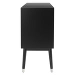 Safavieh Couture Madden Retro Dresser - Black / Silver