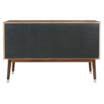 Safavieh Couture Madden Retro Dresser - Walnut / Silver