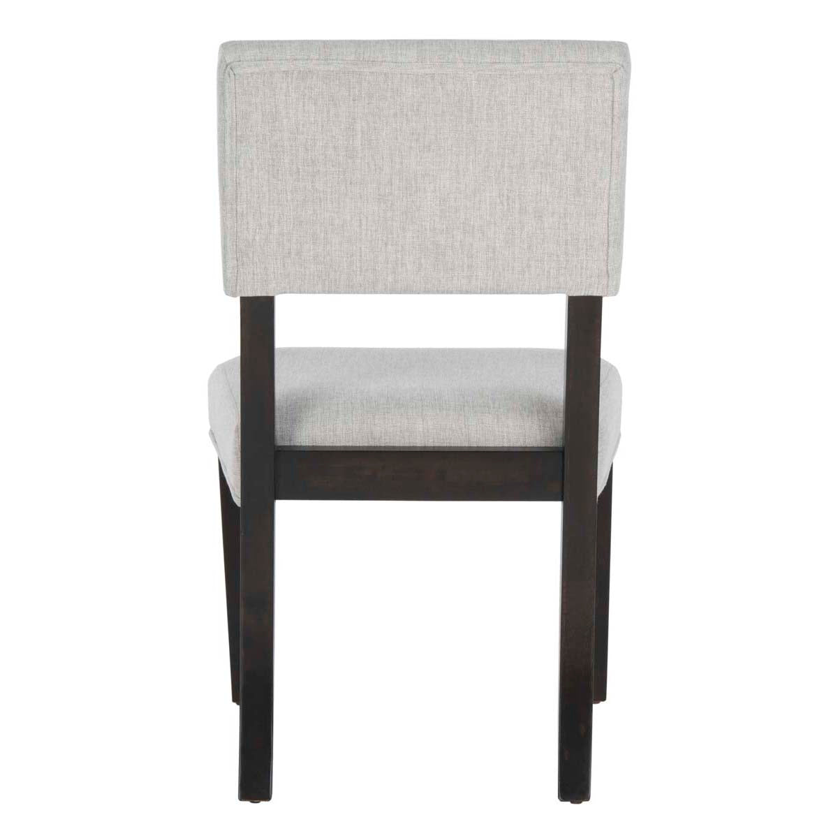 Safavieh Couture Luis Wood Dining Chair, SFV2107 - Dark Brown / Light Taupe