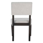 Safavieh Couture Luis Wood Dining Chair, SFV2107 - Dark Brown / Light Taupe
