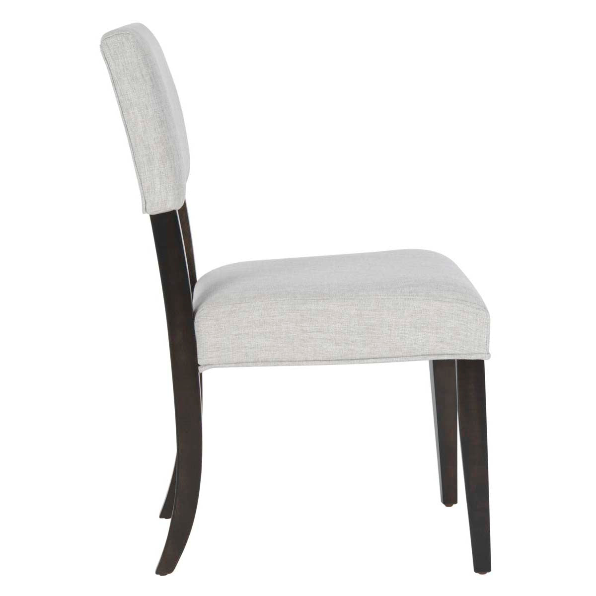 Safavieh Couture Luis Wood Dining Chair, SFV2107 - Dark Brown / Light Taupe