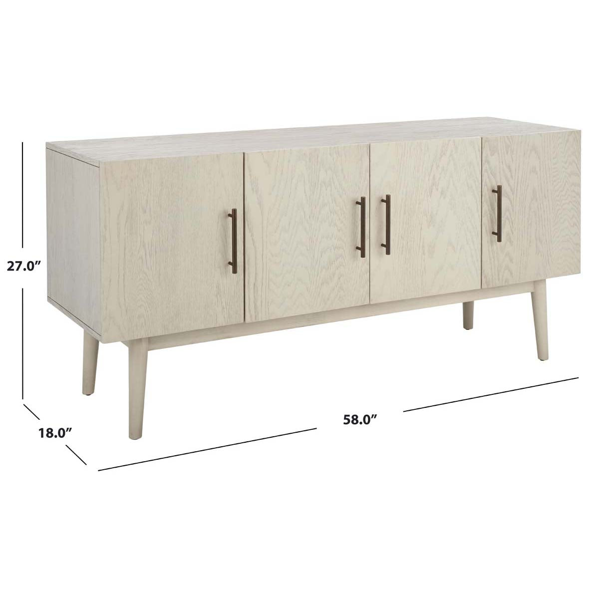 Safavieh Couture Doderick Mid - White Washed