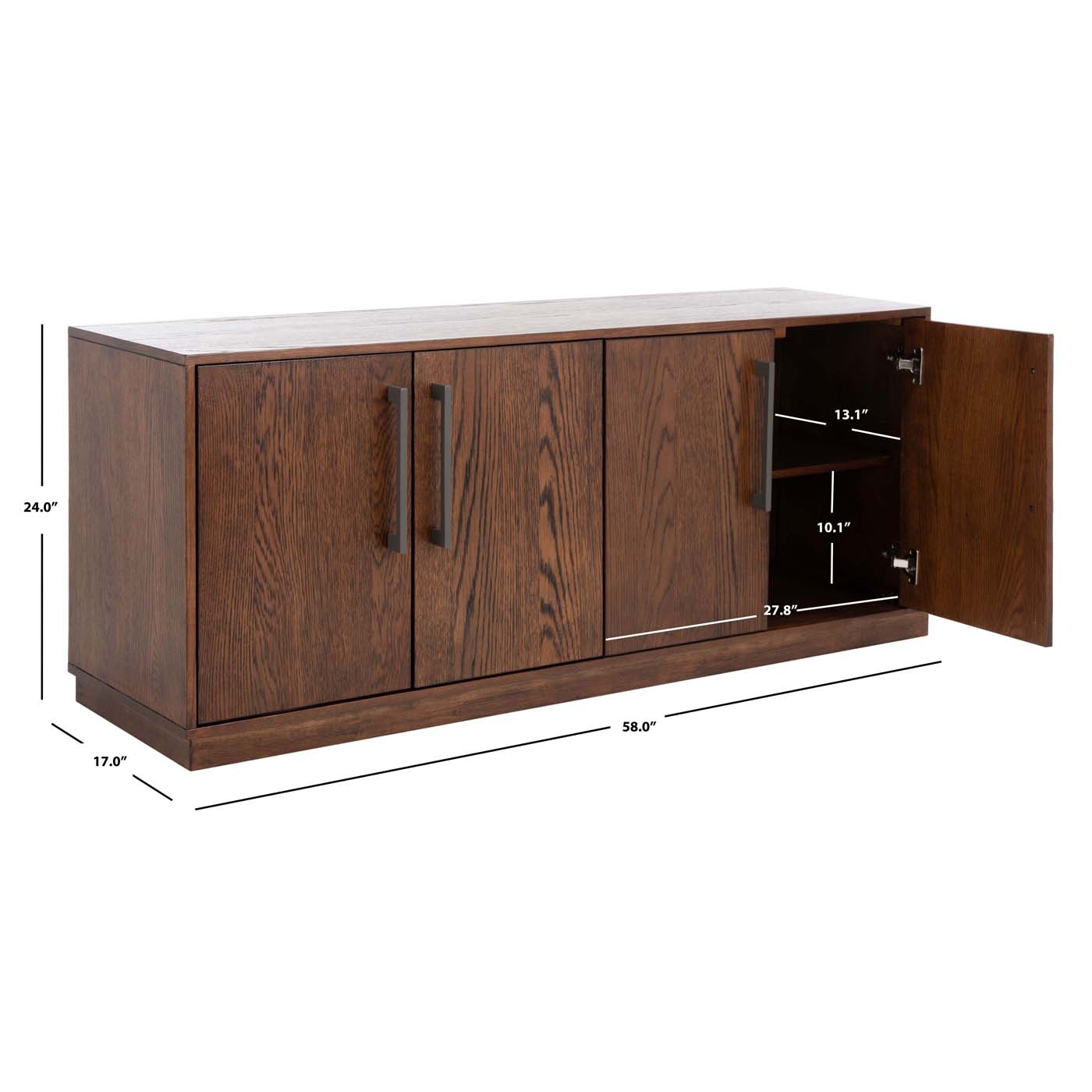 Safavieh Couture Mallory 4 Door Media Stand