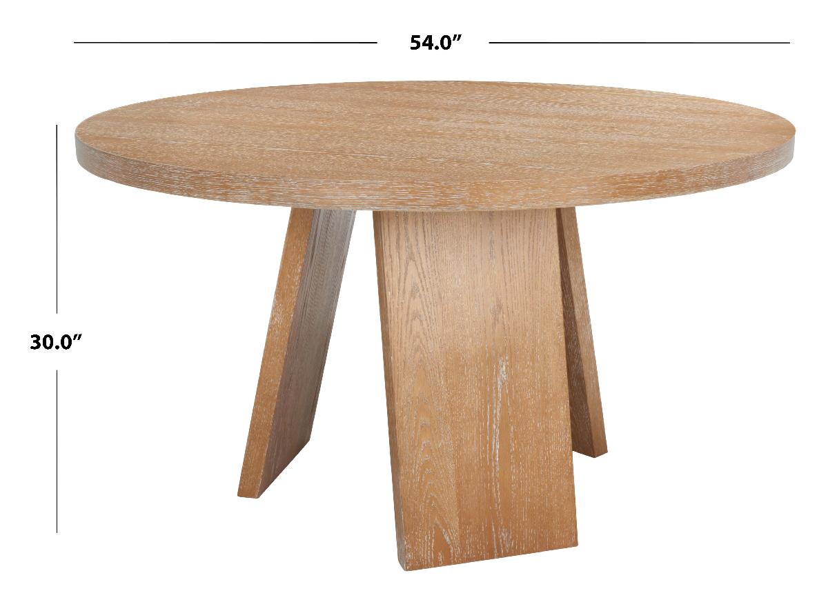 Safavieh Couture Julianna 54 Wood Dining Table