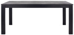 Safavieh Couture Deirdra Wood Rectangle Dining Table - Black