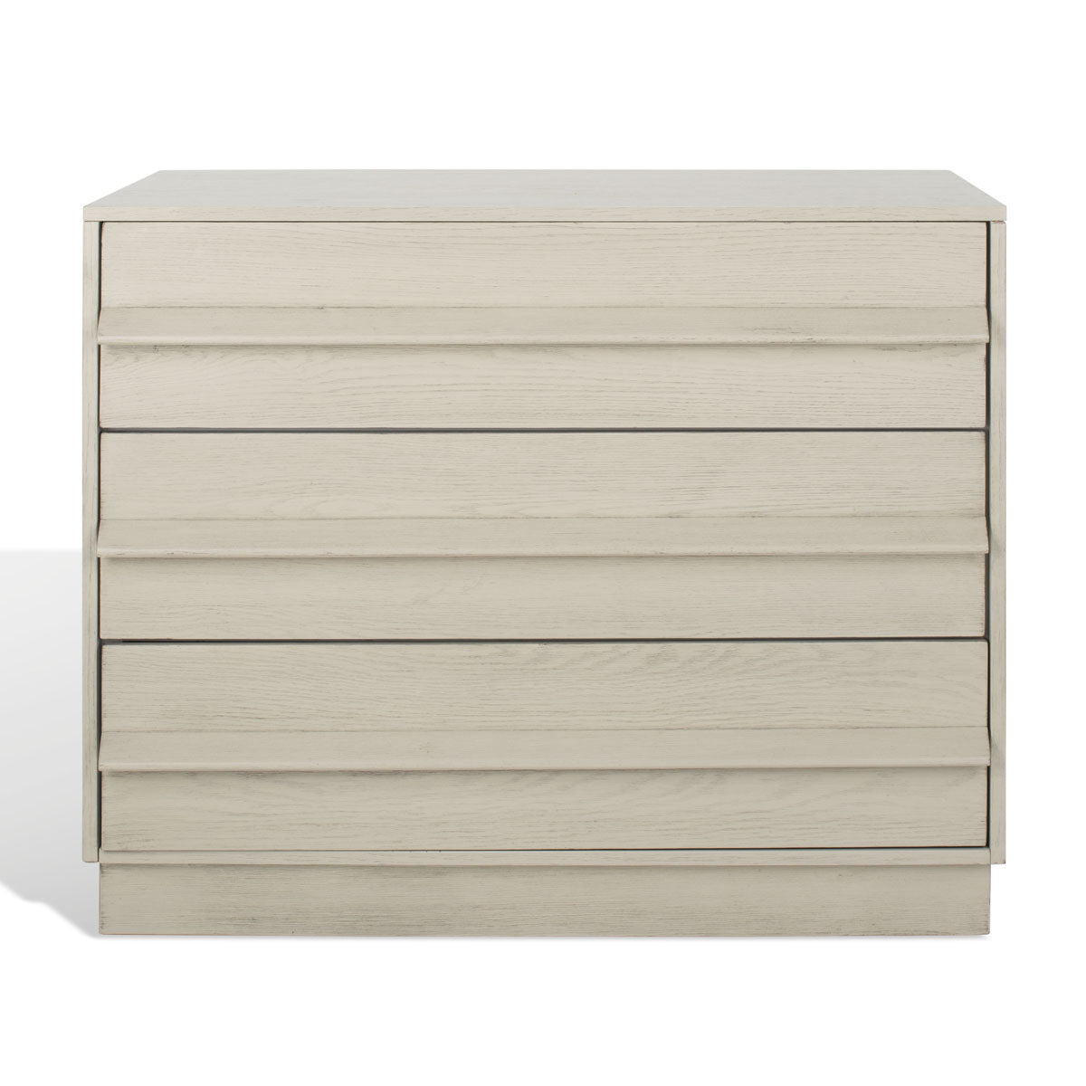 Safavieh Couture Deirdra 3 Drawer Wood Chest - White Wash