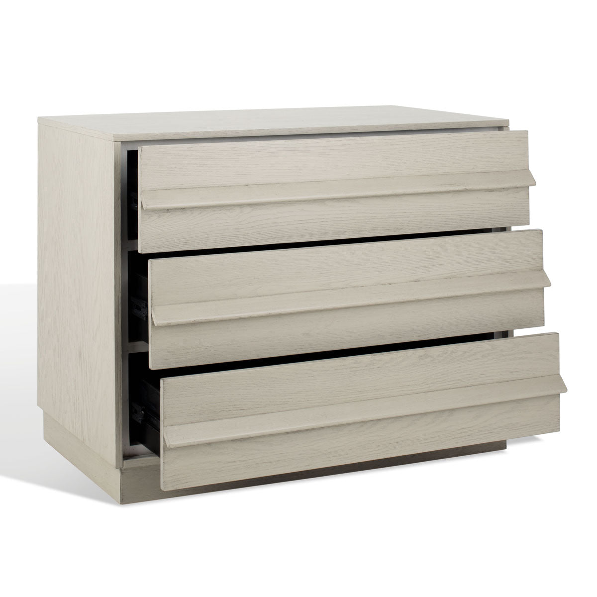 Safavieh Couture Deirdra 3 Drawer Wood Chest - White Wash