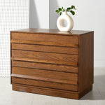 Safavieh Couture Deirdra 3 Drawer Wood Chest - Medium Oak