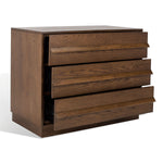 Safavieh Couture Deirdra 3 Drawer Wood Chest - Medium Oak