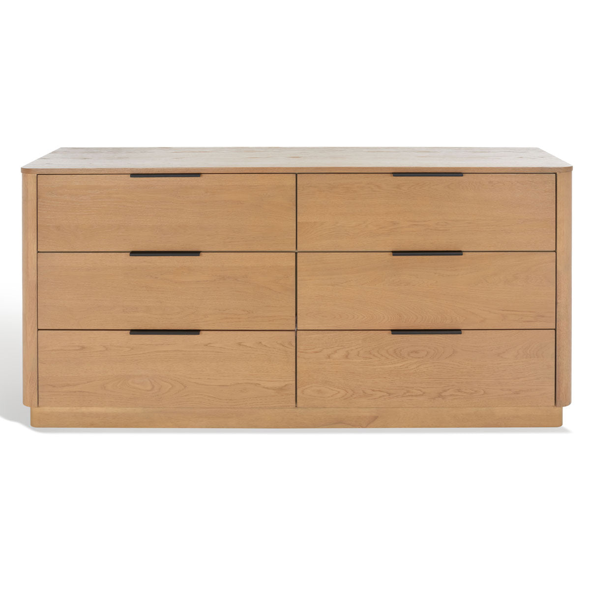 Safavieh Couture Gabrietta 6 Drawer Wood Dresser - Natural