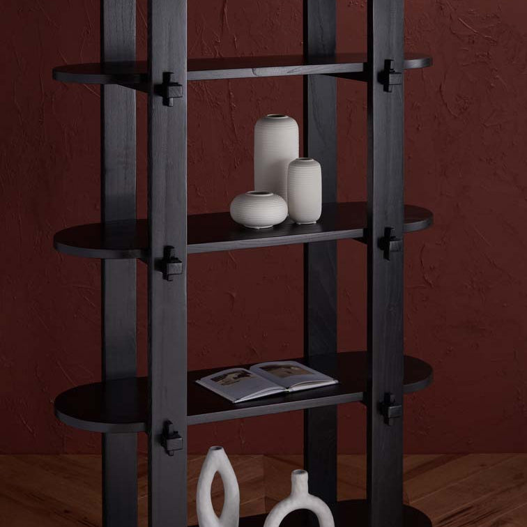 Safavieh Couture Benito 5 Shelf Wood Bookcase
