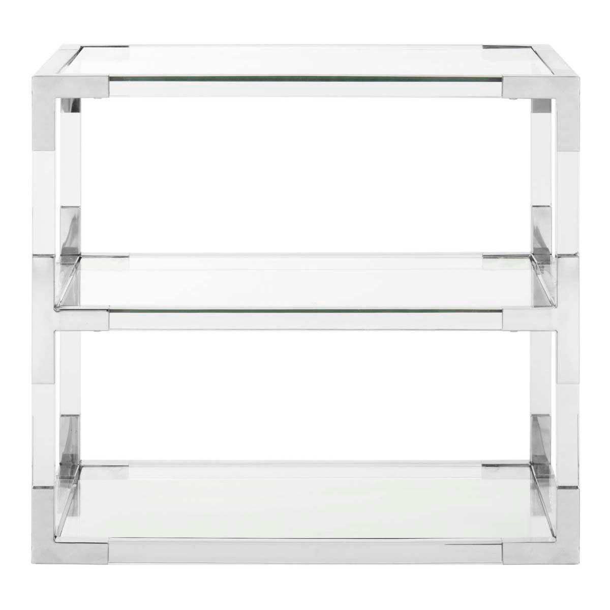 Safavieh Couture Louisa Acyrlic End Table - Silver