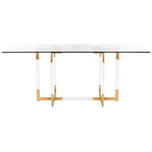 Safavieh Couture Julina Acrylic Dining Table, SFV2517