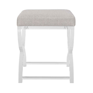 Safavieh Couture Delfina Acrylic Ottoman, SFV2524