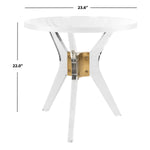 Safavieh Couture Werner Acrylic End Table, SFV2532
