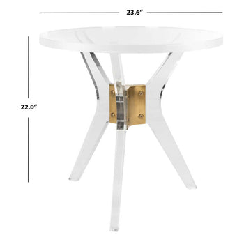 Safavieh Couture Werner Acrylic End Table, SFV2532