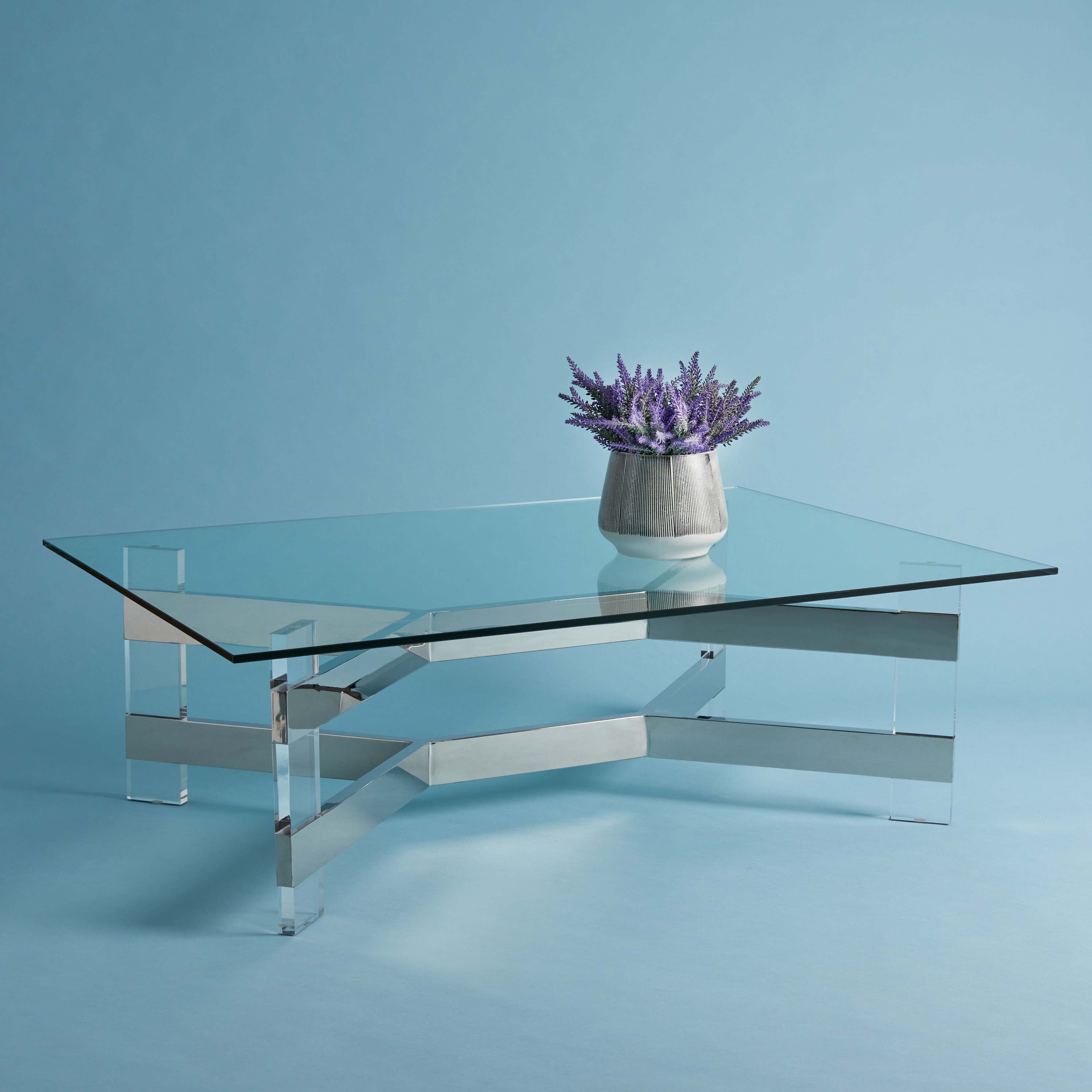 Safavieh Couture Eugene Acrylic Coffee Table