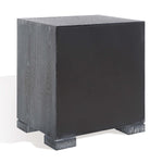 Safavieh Couture Laila Lacquer Chest - Black Cerused Oak