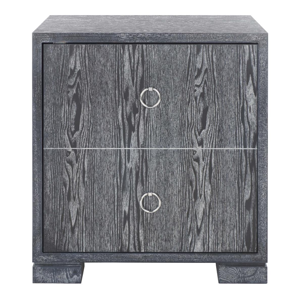 Safavieh Couture Laila Lacquer Chest - Black Cerused Oak