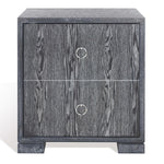 Safavieh Couture Laila Lacquer Chest - Black Cerused Oak